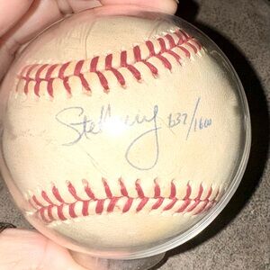 Steve Avery signed baseball
